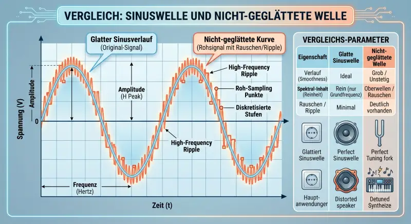 Wechselrichter erzeugen reinen Sinusstrom
